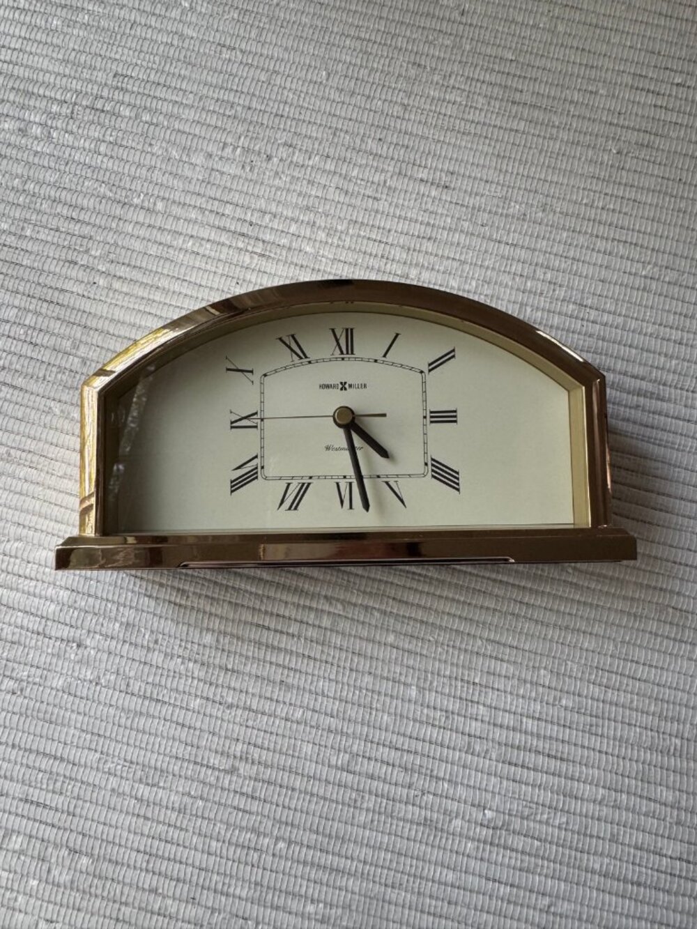 Howard Miller Westminster Mantel Clock | Brass-Tone Arched Case